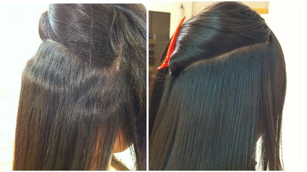 Hair Straightening Method Material and complete Steps