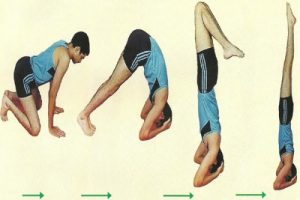Sirasana Yoga perfect Steps